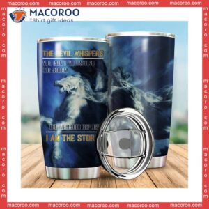 The Devil Whispers Stainless Steel Tumbler