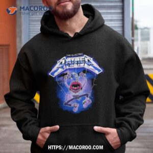 the electric mayhem lightning shirt hoodie