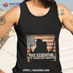 the essential springsteen amp e street band american flag world tour 2023 shirt tank top 3