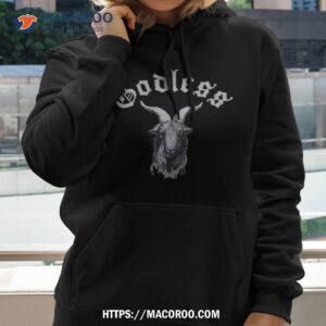 the goat art godless shirt hoodie 2