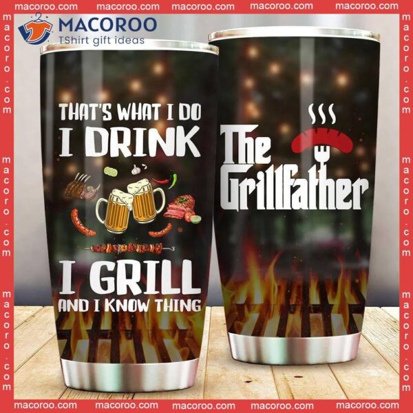 The Grillfather Stainless Steel Tumbler