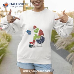 the grinch washington commanders dallas cowboys shirt sweatshirt 1
