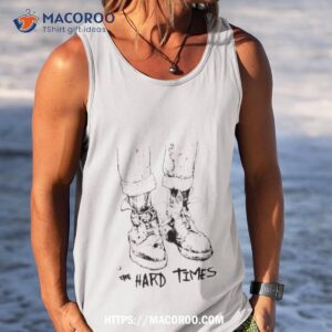 the hard times x dave kloc boot art design shirt tank top