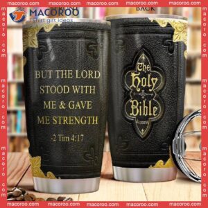 The Holy Bible Book Stainless Steel Tumbler