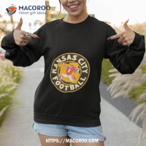the kingdom kansas city football red shirt sweatshirt