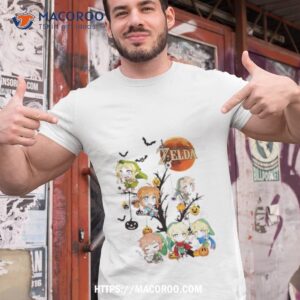 The Legend Of Zelda Character Cartoon Halloween Shirt