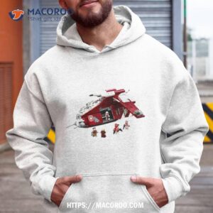 the lego star wars coruscant guard laat gunship shirt hoodie