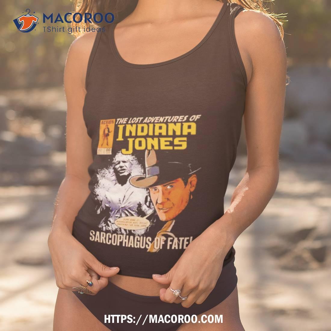 The Lost Adventures Indiana Jones Sarcophagus Of Fate Shirt Tank Top 1