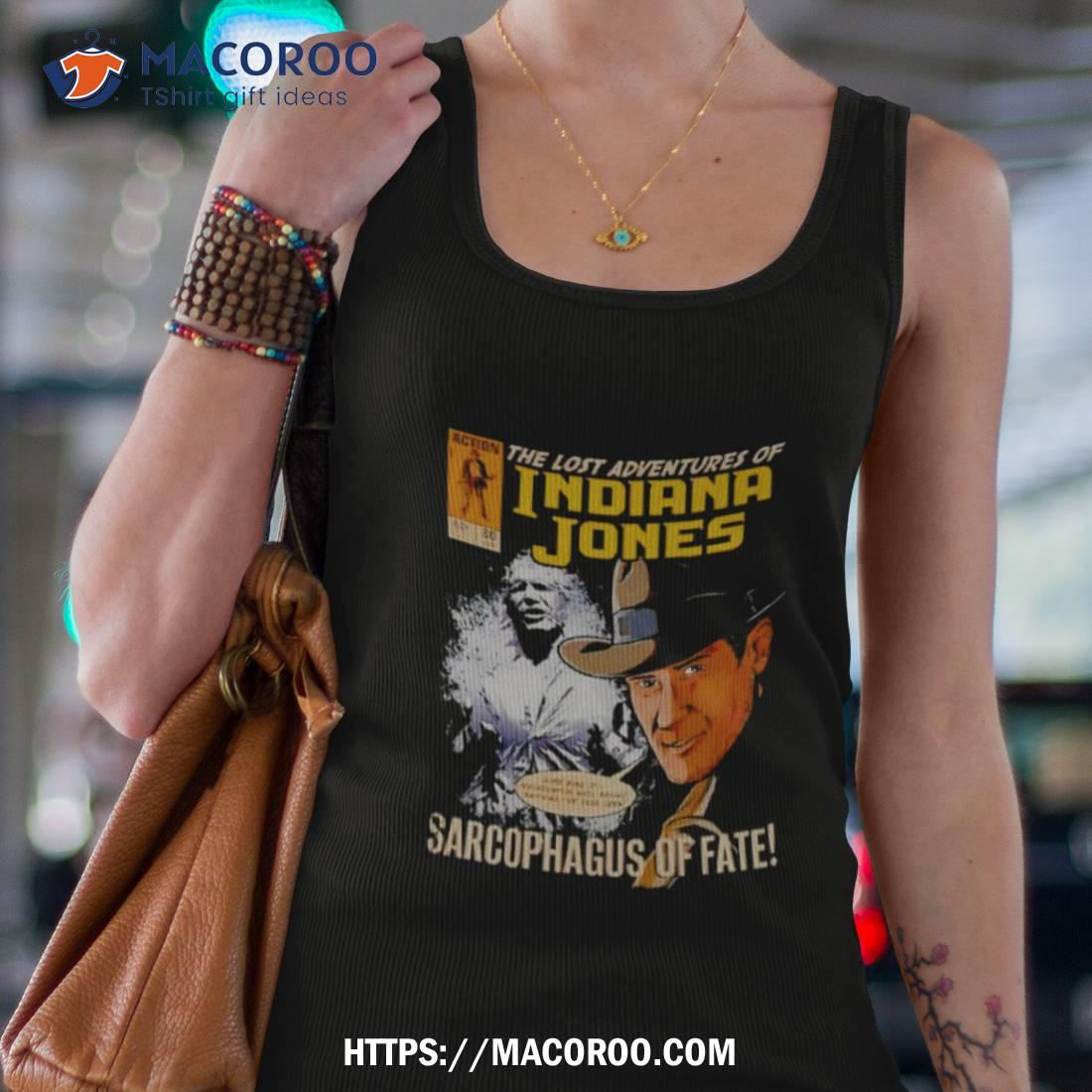 The Lost Adventures Indiana Jones Sarcophagus Of Fate Shirt Tank Top 4