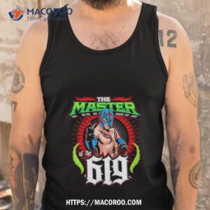 the master of the big shirt tank top