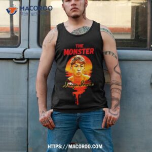 the monster sunset design naoya inoue shirt tank top 2