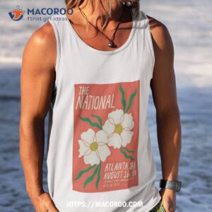the national 16 august event atlanta poster limited shirt tank top