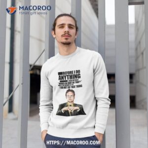 the office dwight k schrute shirt sweatshirt 1