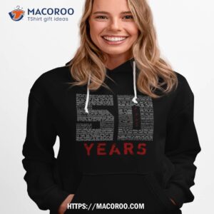 the official celebrate 50 years of hip hop fan gifts shirt hoodie 1