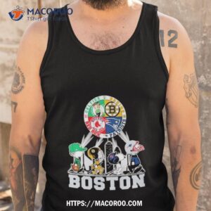 the peanuts snoopy and friends boston sport team skyline 2023 shirt tank top