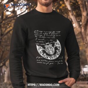 the poet and the pendulum shirt sweatshirt