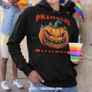 the princess pumpkin group matching family halloween funny shirt hoodie