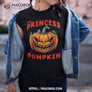 the princess pumpkin group matching family halloween funny shirt tshirt
