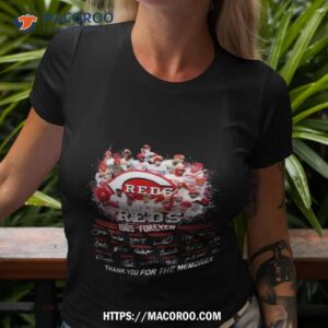 The Reds 1965 – Forever Thank You For The Memories Signatures 2023 Shirt