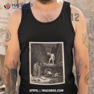 the severed head of bertrand de born speaks to dante shirt tank top