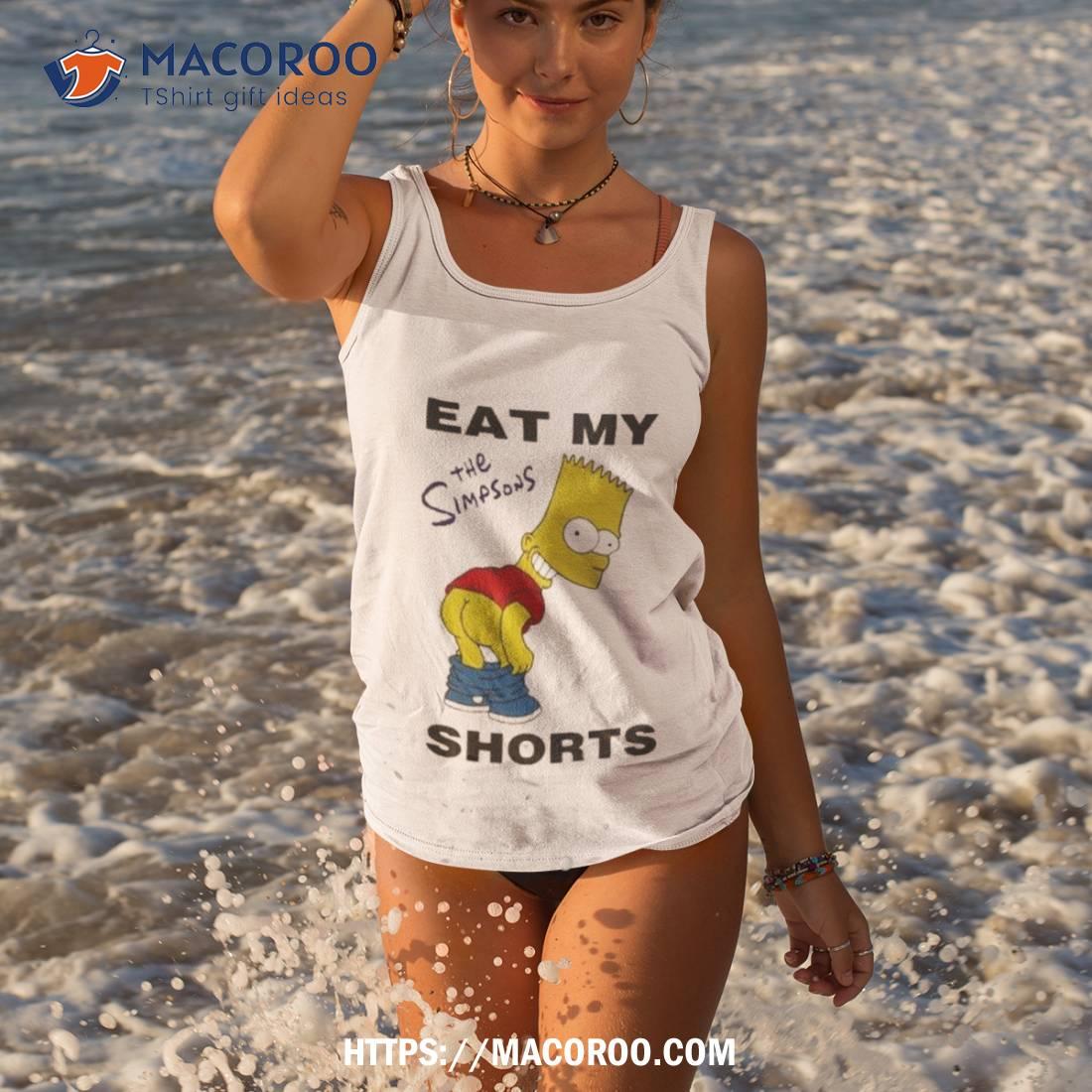 The Simpsons Bart Simpson Eat My Shorts Cartoon Shirt The Simpsons Bart Simpson Eat My Shorts Cartoon Shirt