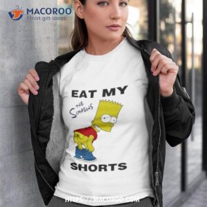the simpsons bart simpson eat my shorts cartoon shirt tshirt 3