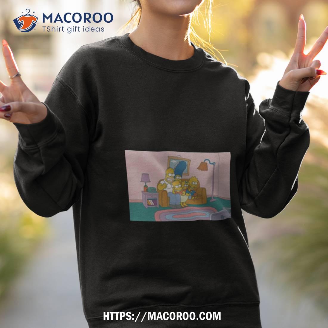 The Simpsons Family On The Couch Shirt The Simpsons Family On The Couch Shirt