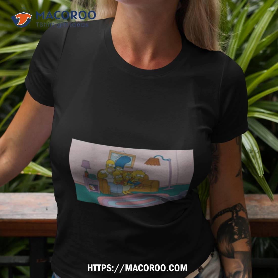 The Simpsons Family On The Couch Shirt The Simpsons Family On The Couch Shirt