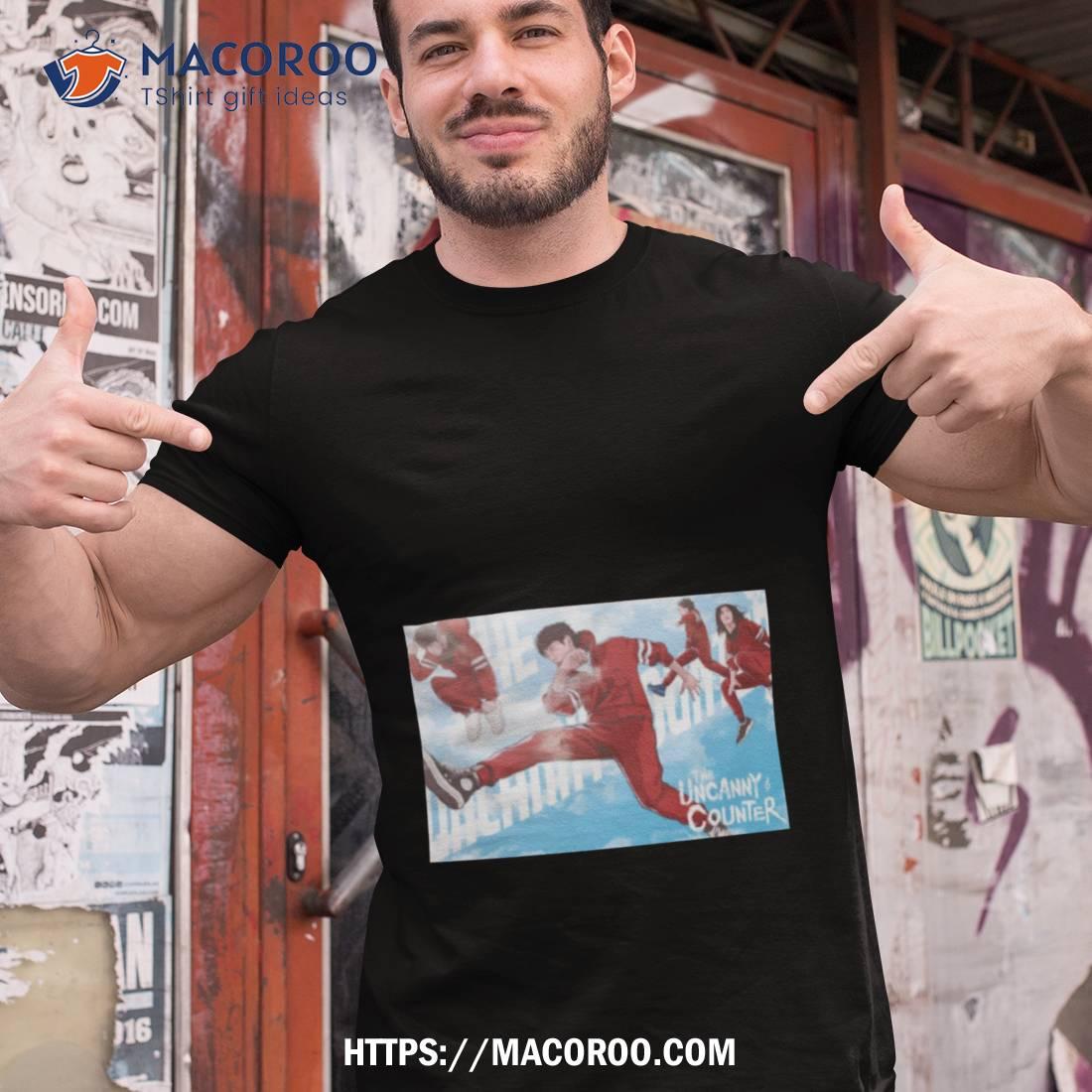 The Uncanny Counter Jumping Scene Shirt The Uncanny Counter Jumping Scene Shirt