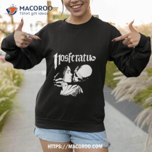 the vampire white nosferatu shirt sweatshirt