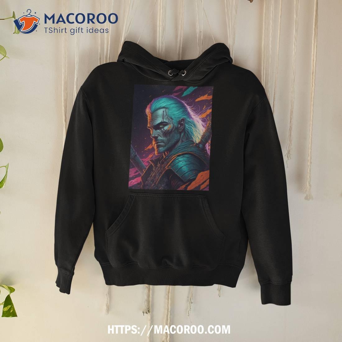 The Witcher Style With More Vibrant Colors Shirt Hoodie
