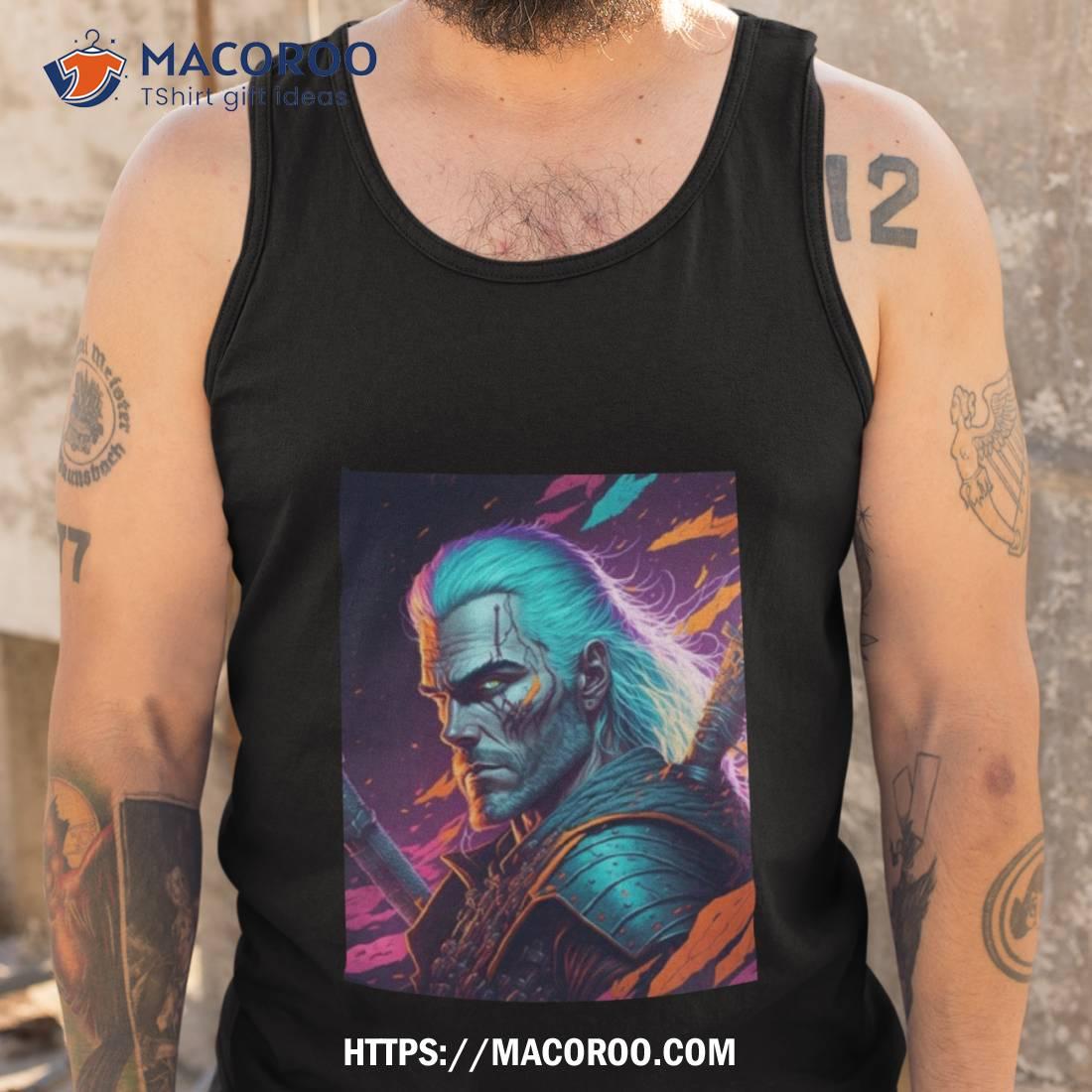 The Witcher Style With More Vibrant Colors Shirt Tank Top