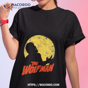 the wolf man halloween shirt tshirt 1