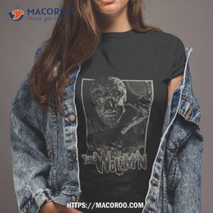 The Wolfman Wolfman Wolf Man Werewolf Halloween Shirt The Wolfman Wolfman Wolf Man Werewolf Halloween Shirt