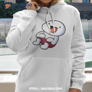 theodd1sout red shorshirt hoodie