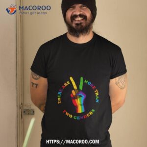 there are more than two genders funny lgbtq shirt tshirt 2