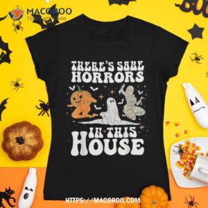 there s some horrors in this house halloween spooky season shirt halloween 1978 michael myers tshirt 1