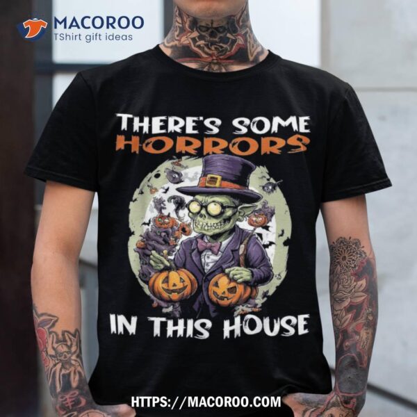 There’s Some Horrors In This House Shirt, Skeleton Masks