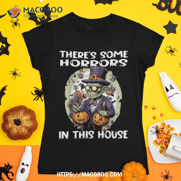 There’s Some Horrors In This House Shirt, Skull Pumpkin