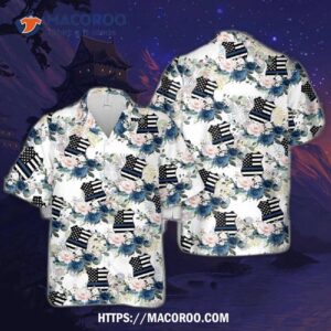 Thin Blue Line Hawaiian Shirt