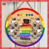 This Is A Safe Space To Be Who You Are, Personalized Cat Wooden Signs