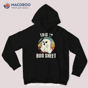 This Is Boo Sheet Ghost Retro Halloween Costume Shirt