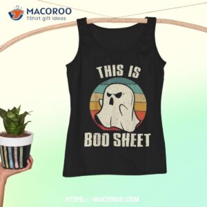 this is boo sheet ghost retro halloween costume shirt tank top 1