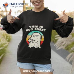 This Is Boo Sheet Halloween Shirt 2 this is boo sheet halloween shirt sweatshirt