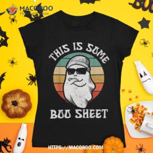 This Is Some Boo Sheet Cute Ghost Retro Halloween Costume Shirt