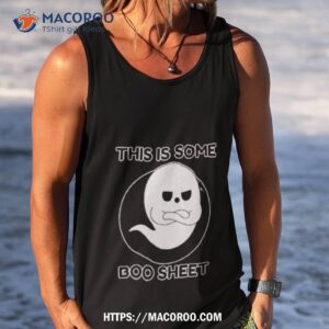 this is some boo sheet cute ghost shirt tank top