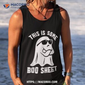 this is some boo sheet halloween ghost funny gift shirt halloween gifts for boyfriend tank top