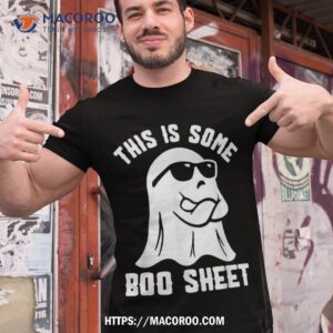 This Is Some Boo Sheet Halloween Ghost Funny Gift Shirt, Halloween Gifts For Boyfriend