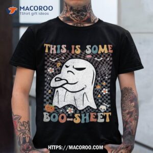 this is some boo sheet hippie halloween ghost costume shirt scary skull tshirt