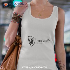 thraben university funny shirt tank top 4